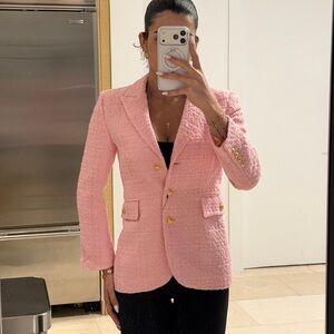 TEXTURED TAILORED BLAZER